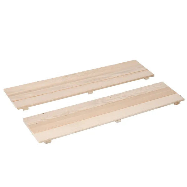 Outsunny Covered Wooden Sandbox with Adjustable Canopy, Convertible Bench Seat, and Backrests, Bottom Liner, Natural Blue - product image 13