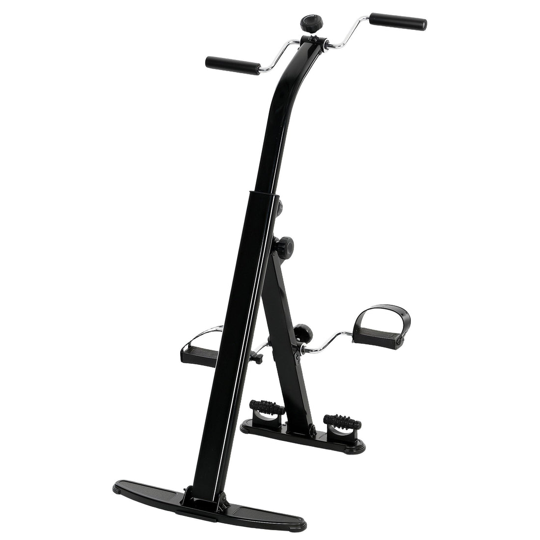 Soozier Seated Pedal Exerciser with LCD Monitor and Massage Rollers