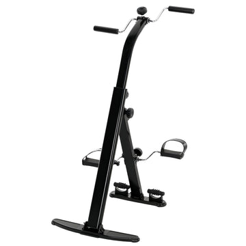 Soozier Seated Pedal Exerciser with LCD Monitor and Massage Rollers