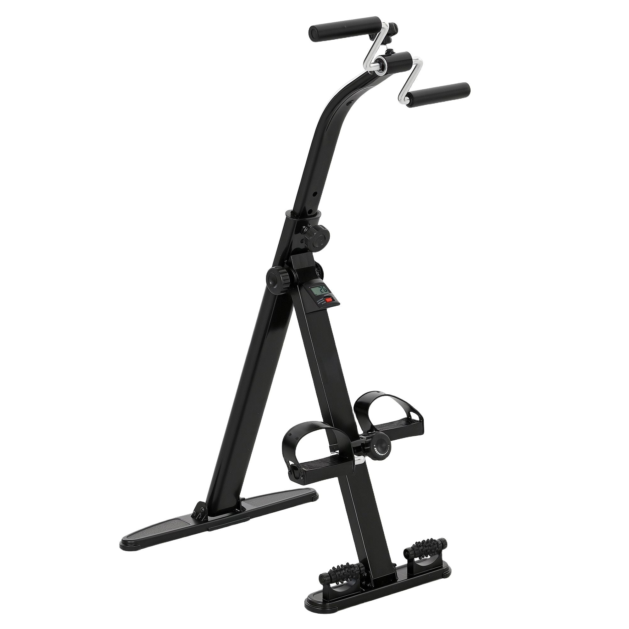Soozier Seated Pedal Exerciser with LCD Monitor and Massage Rollers - product view 11