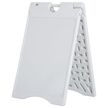 Vinsetto 22 x 28 in A-Frame Sidewalk Sign, White