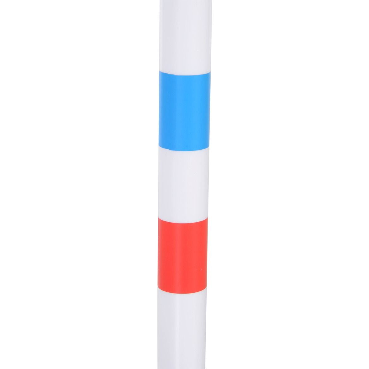 PawHut 6-Pole Dog Agility Weave Pole Training Set, White