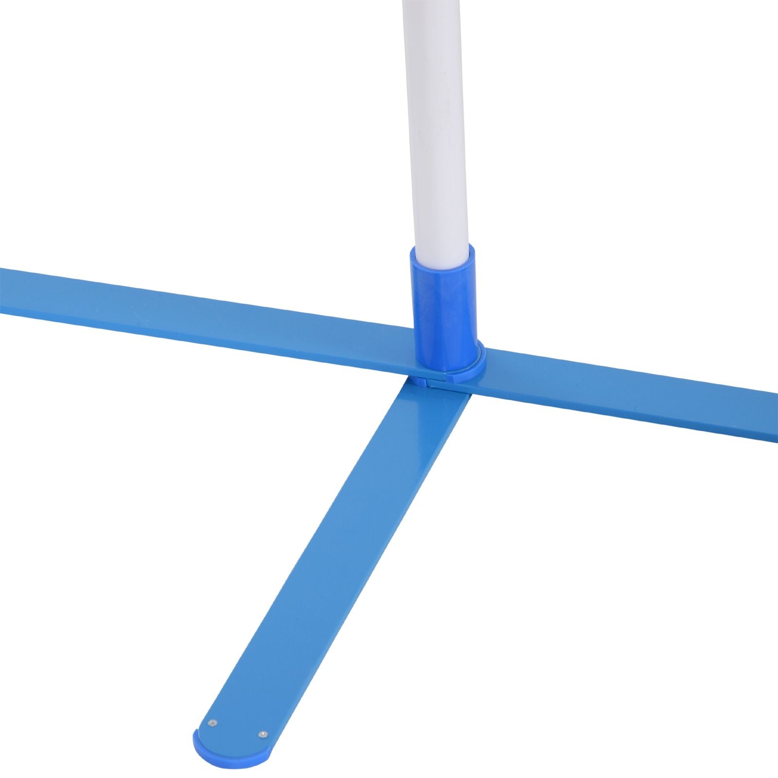 PawHut 6-Pole Dog Agility Weave Pole Training Set, White
