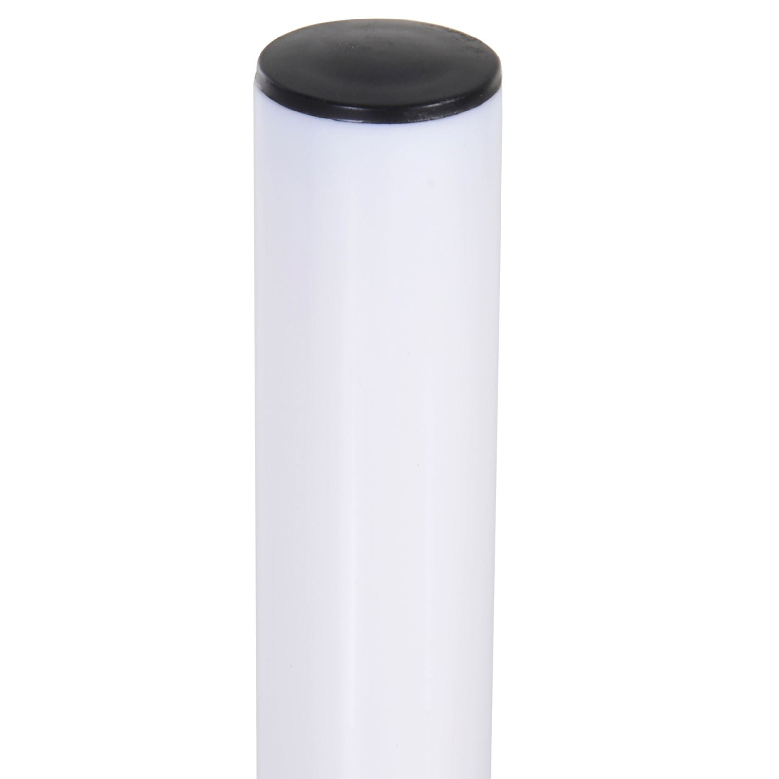 PawHut 6-Pole Dog Agility Weave Pole Training Set, White