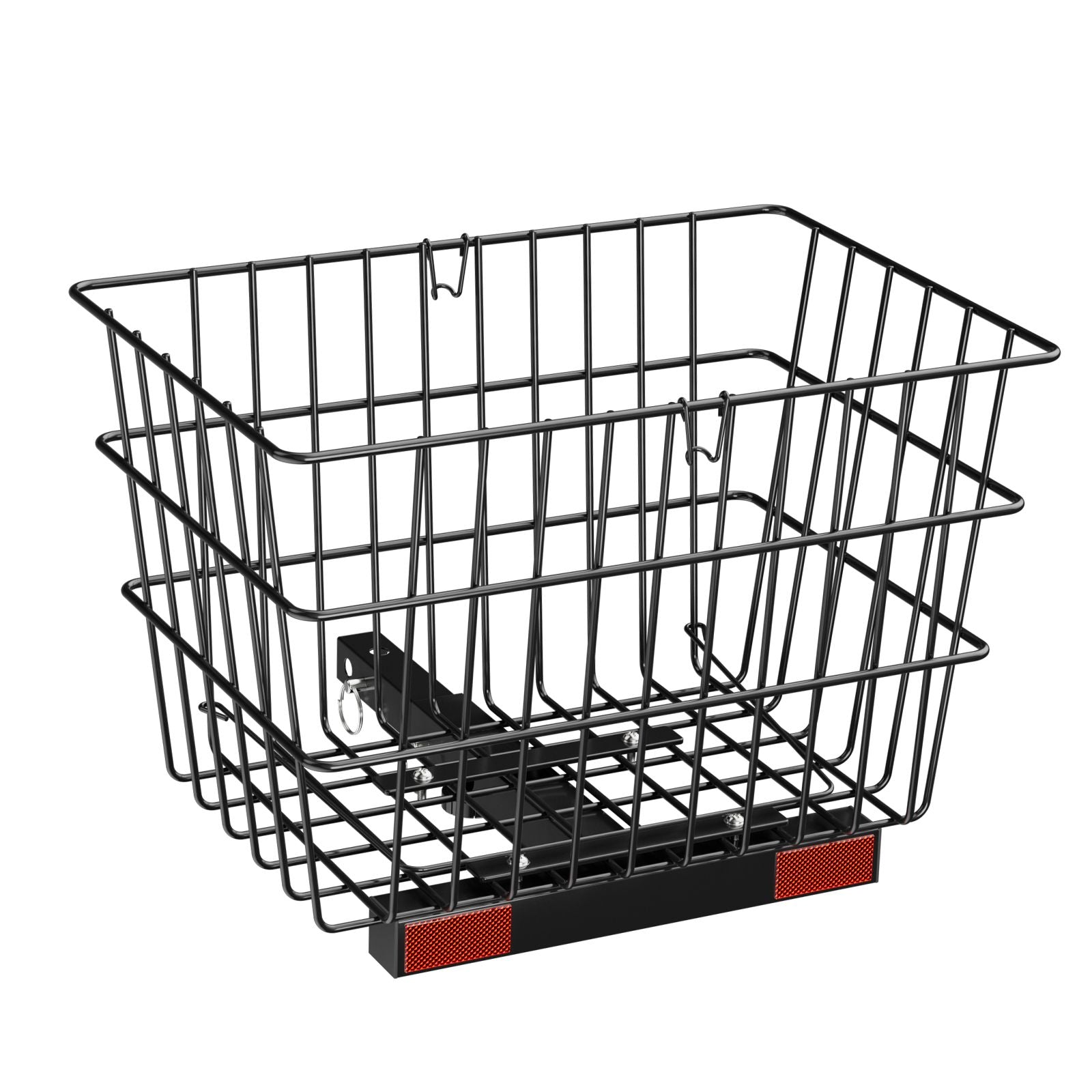 VEVOR Mobility Scooter Rear Basket, Heavy-Duty Metal, 22 lb Capacity