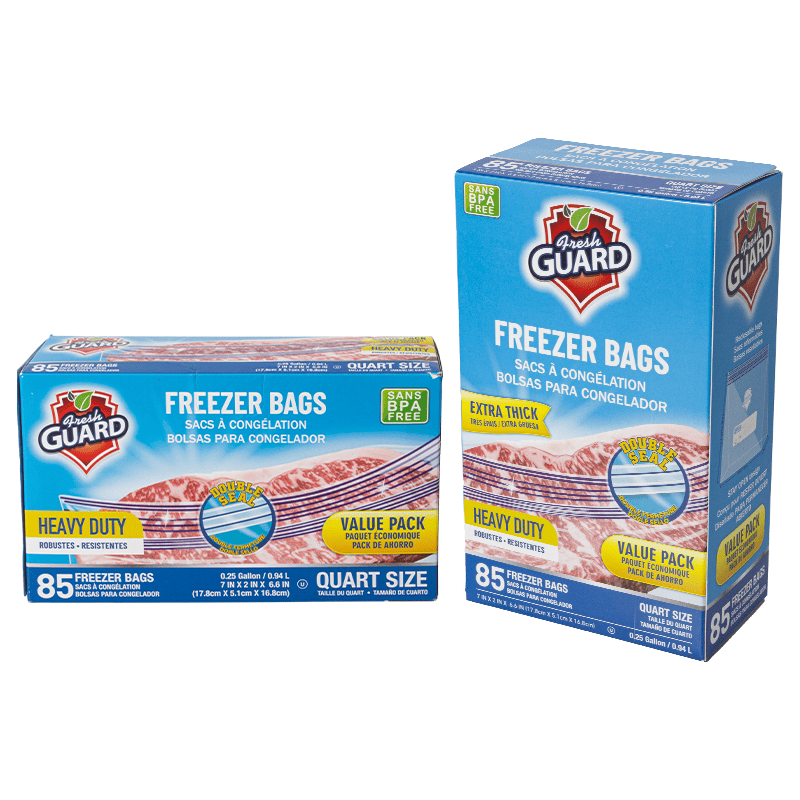 85-Count Heavy-Duty Quart Freezer Storage Bags - product view 15