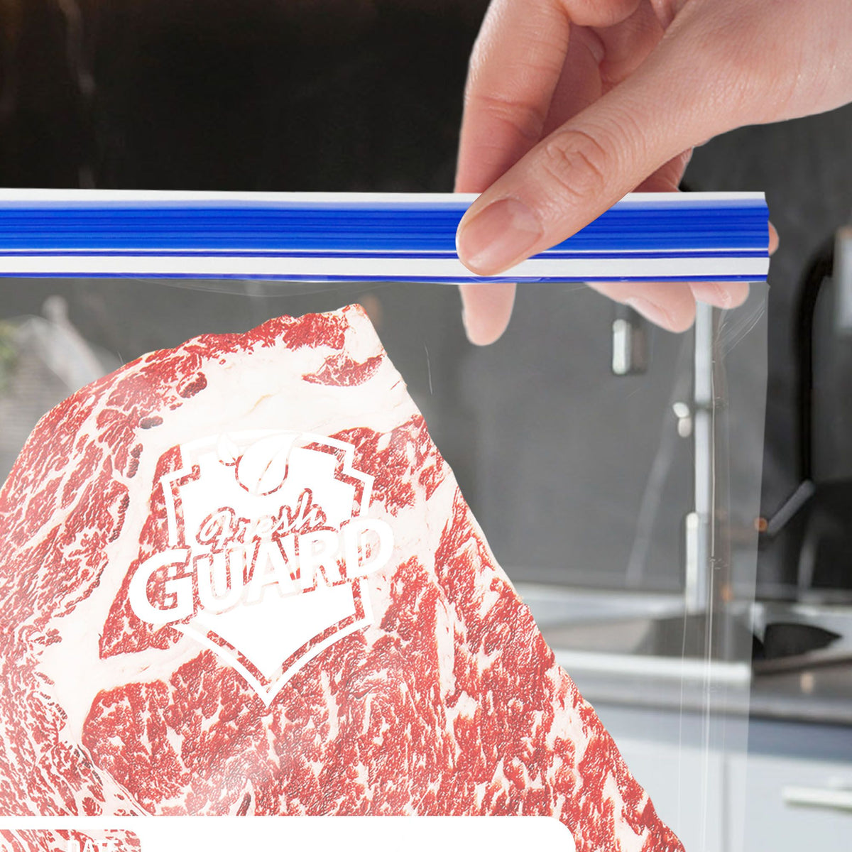 85-Count Heavy-Duty Quart Freezer Storage Bags - product view 12