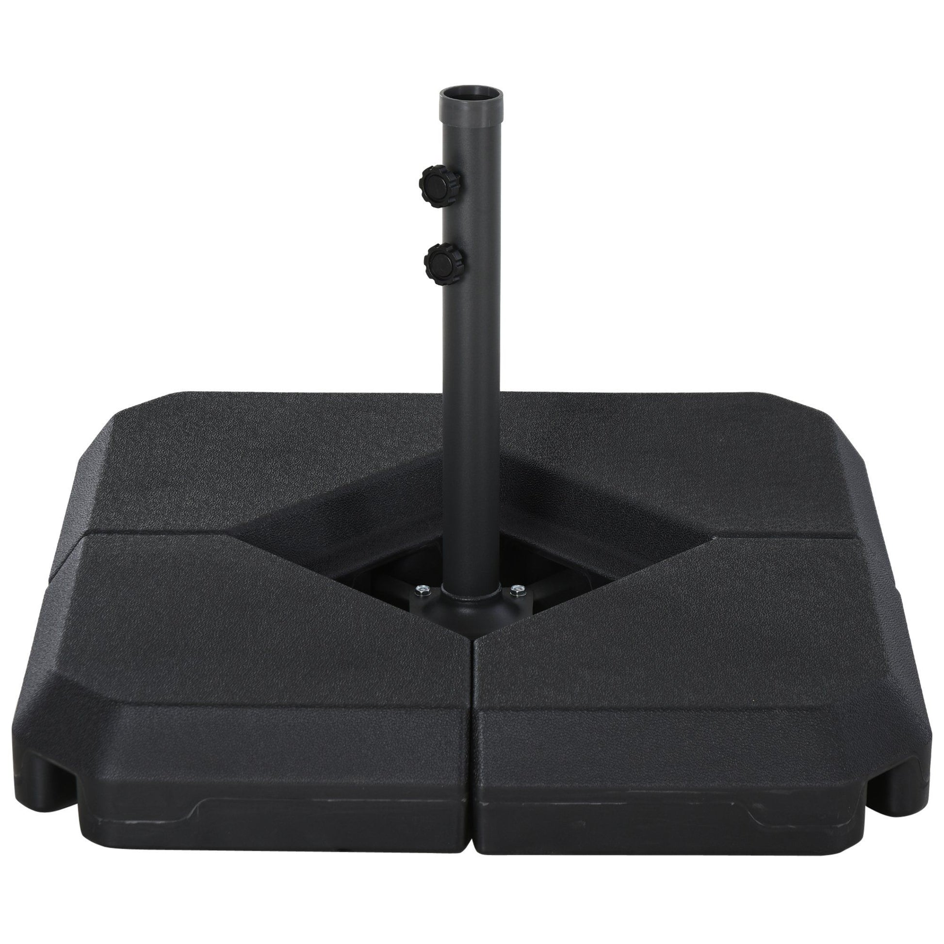 Outsunny 4-Piece Fillable Patio Umbrella Base Weight Set