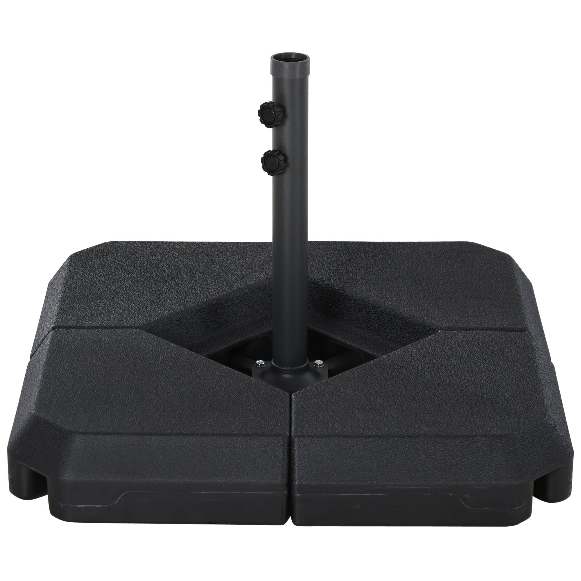 Outsunny 4-Piece Fillable Patio Umbrella Base Weight Set