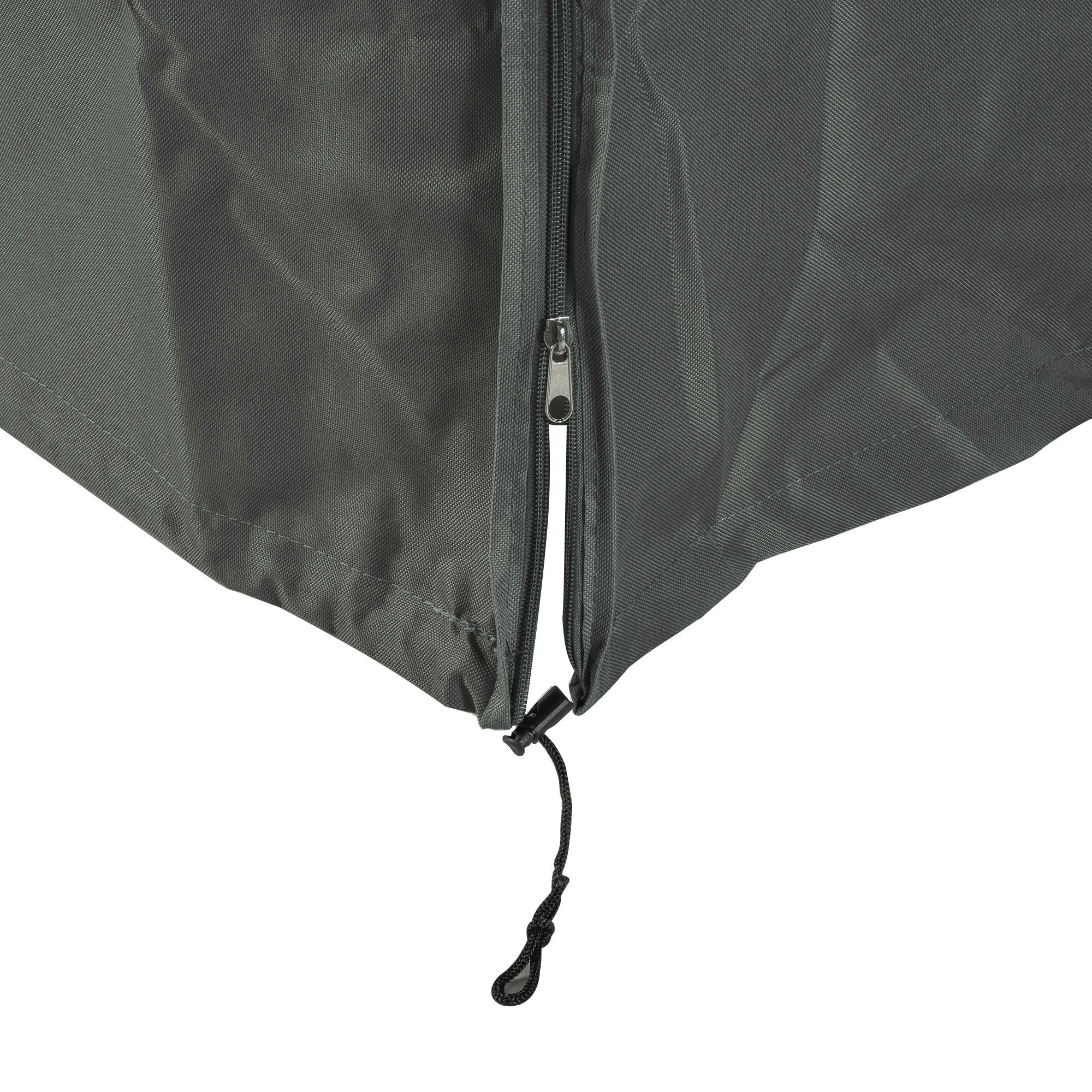 Outsunny 6.7 ft Patio Swing Chair Cover, Gray