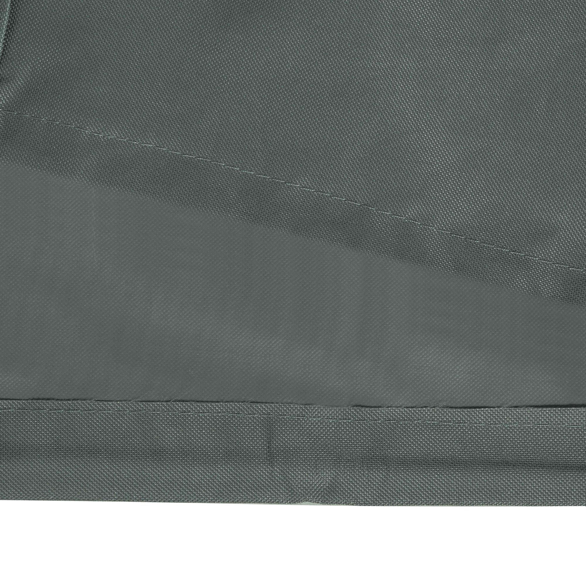 Outsunny 6.7 ft Patio Swing Chair Cover, Gray