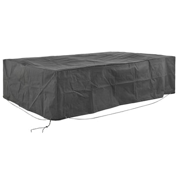 Outsunny 97 x 65 x 26 in Outdoor Sectional Furniture Cover, Gray