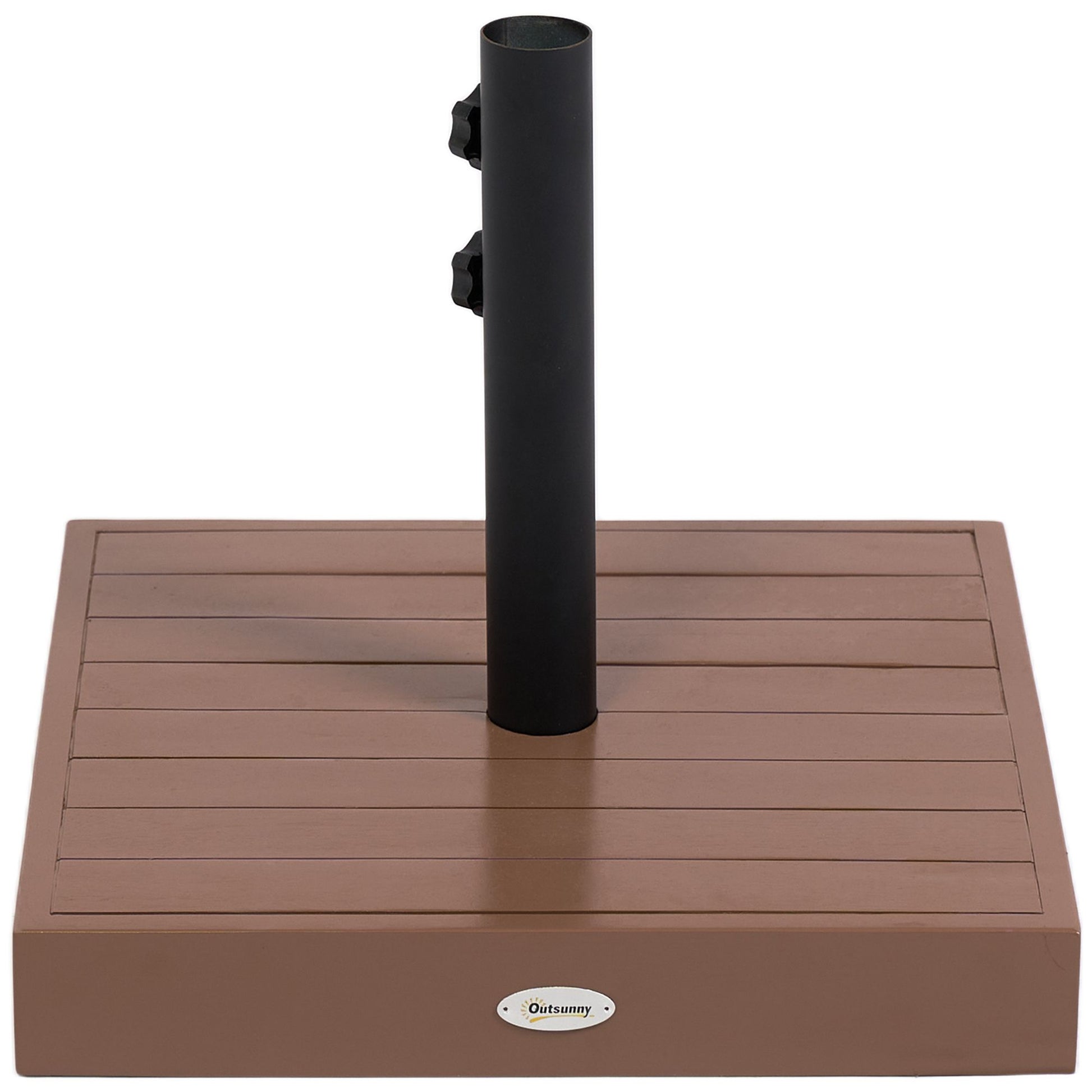 Outsunny 42 lb Concrete Square Patio Umbrella Base