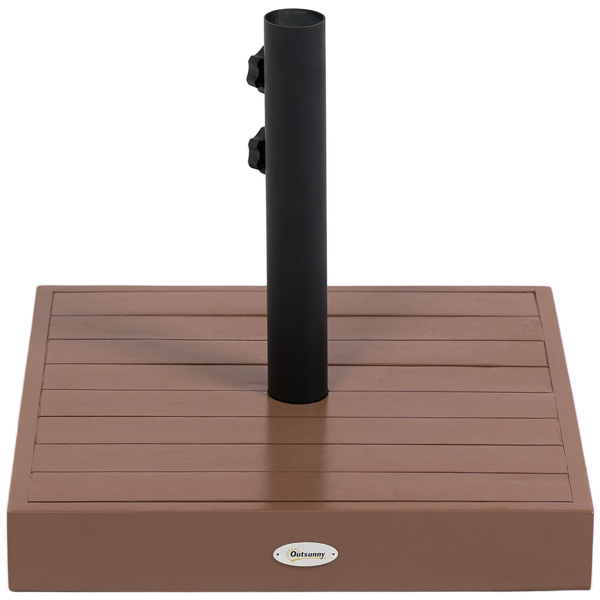Outsunny 42 lb Concrete Square Patio Umbrella Base