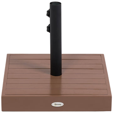 Outsunny 42 lb Concrete Square Patio Umbrella Base