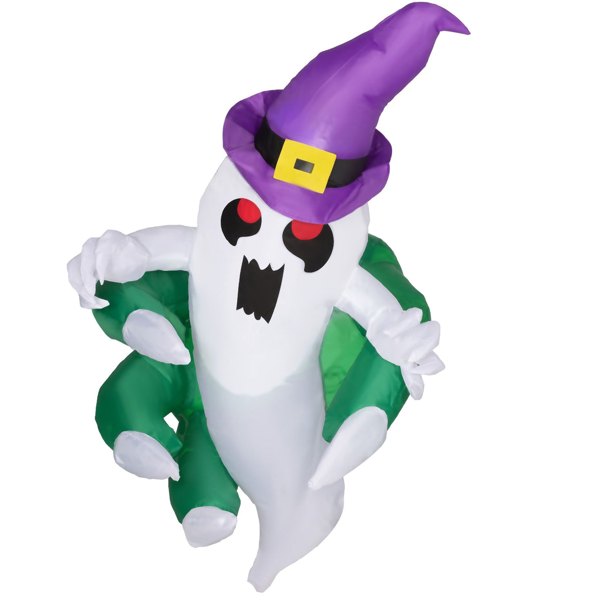 3.9ft Inflatable Halloween Window Sticker Ghost, Blow Up LED Display for Garden Indoor Outdoor - product view 11