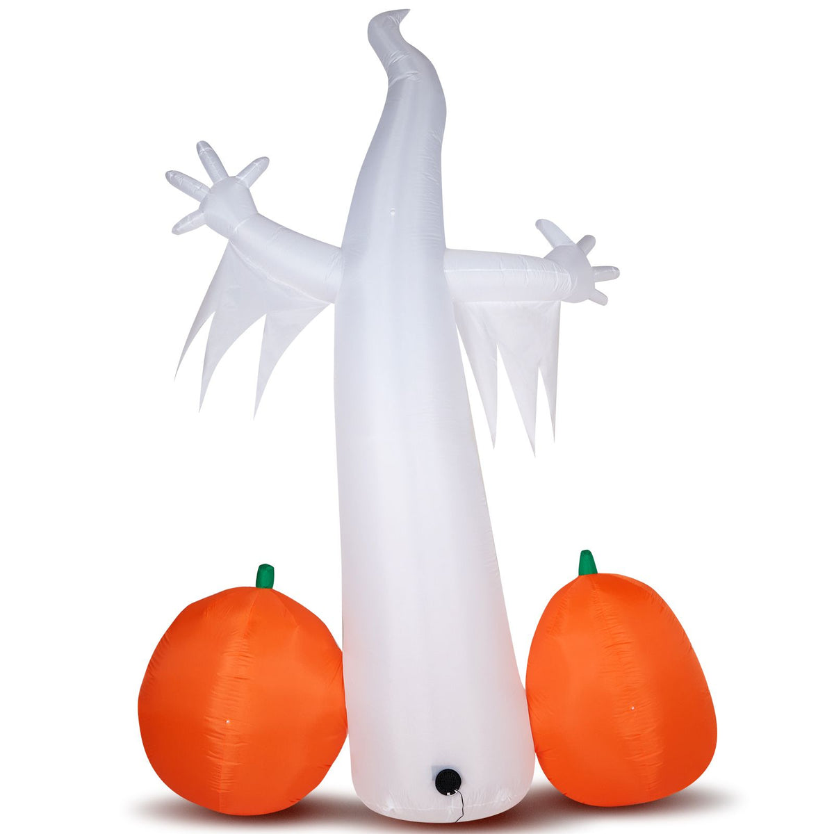 11.8 FT Halloween Inflatables Ghost Spider Pumpkin Outdoor Decorations, Scary Halloween Giant Blow up Ghost Decorations for Holiday Party Front Yard - product view 3