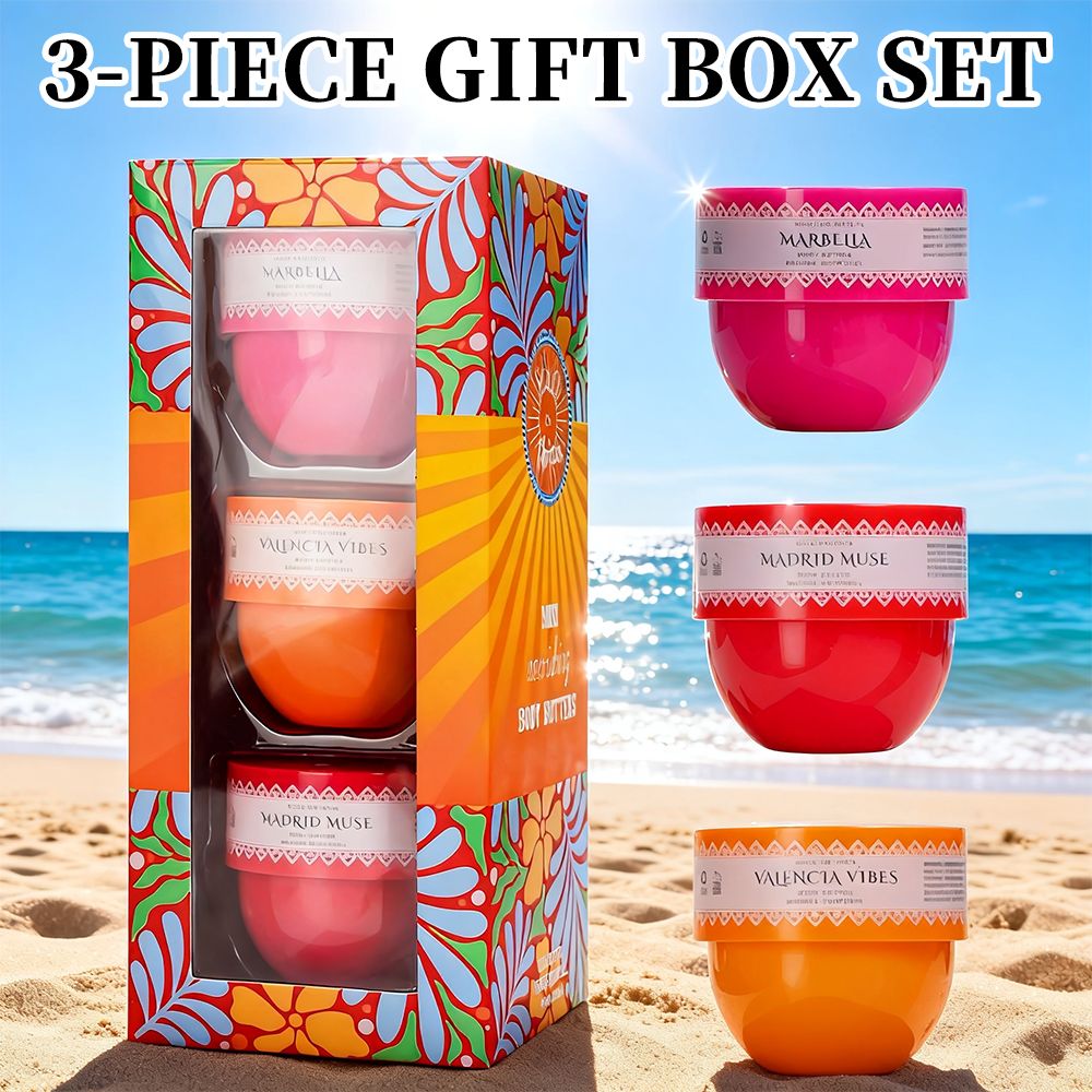 Solo En Ibiza 3-Piece Scented Body Butter Gift Set