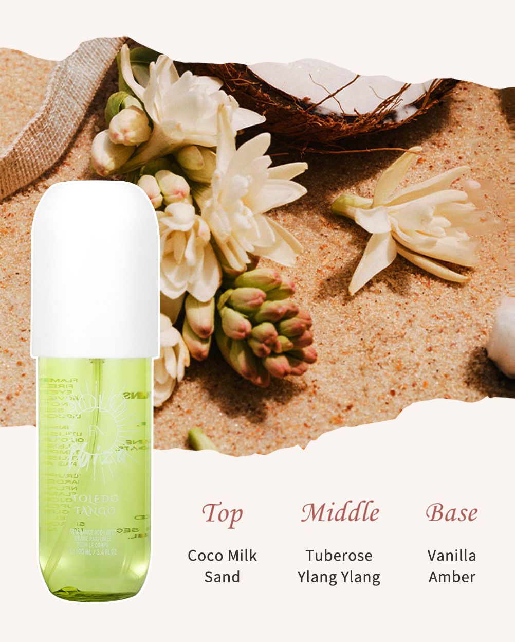 Scented Body & Hair Mist and Cream 4-Piece Travel Gift Set - product view 10