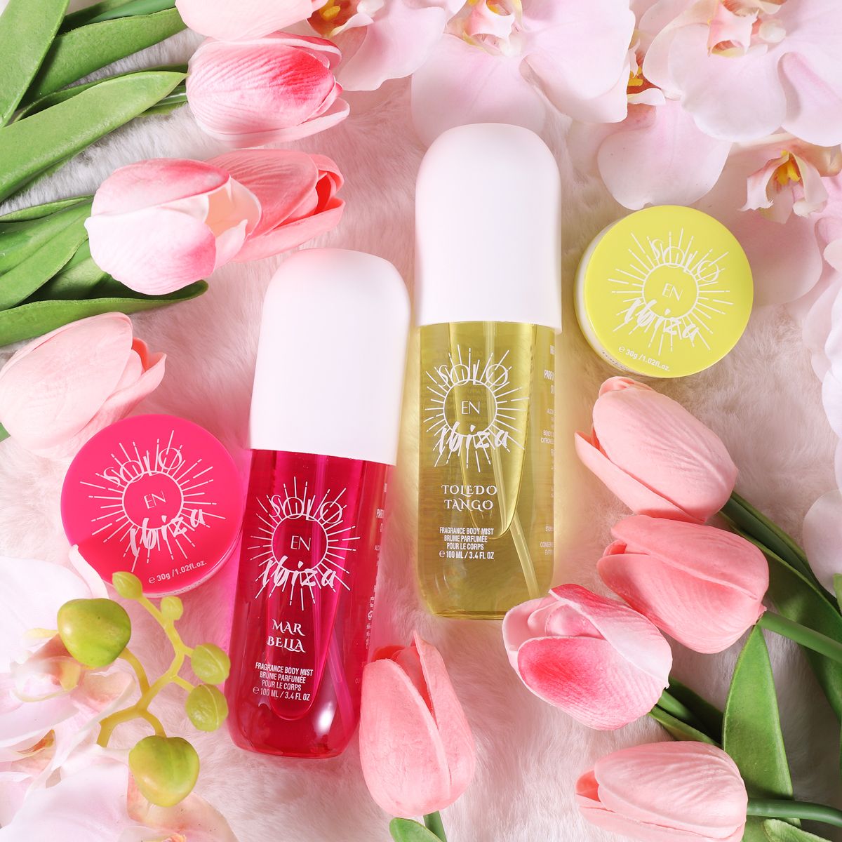 Scented Body & Hair Mist and Cream 4-Piece Travel Gift Set - product view 8