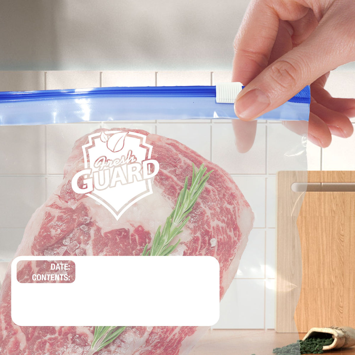 70-Count Heavy-Duty Slider Food Storage Bags - product view 8