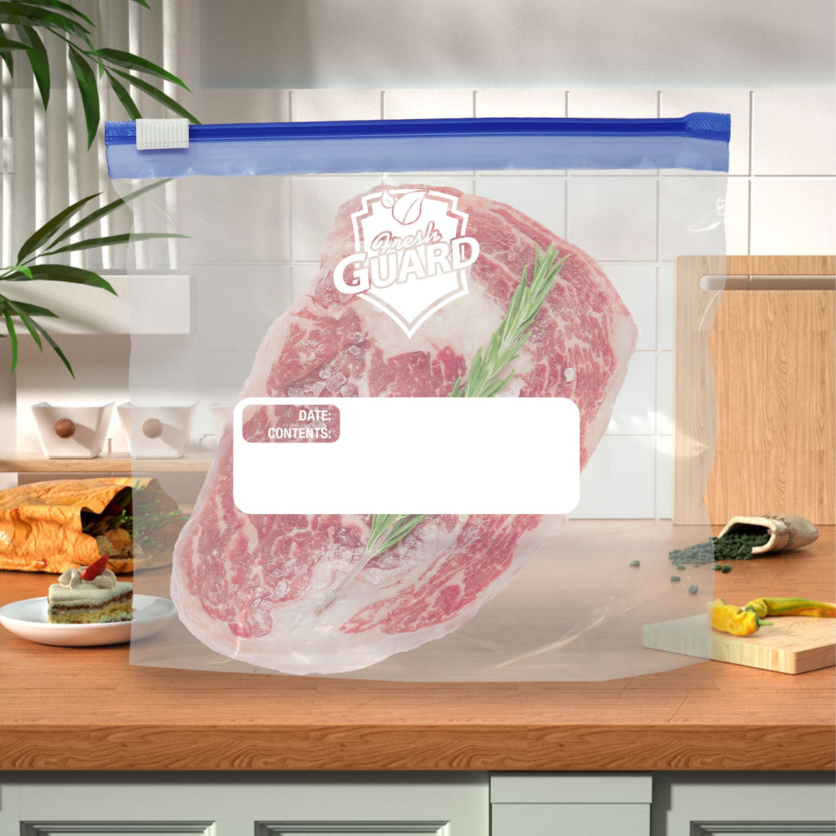 70-Count Heavy-Duty Slider Food Storage Bags - product view 7