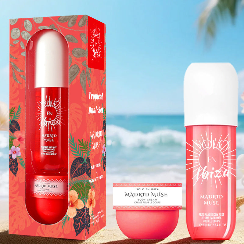 Solo En Ibiza 2-Piece Fragrance Mist & Body Cream Gift Set - product view 10