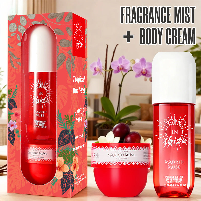 Solo En Ibiza 2-Piece Fragrance Mist & Body Cream Gift Set - product view 8