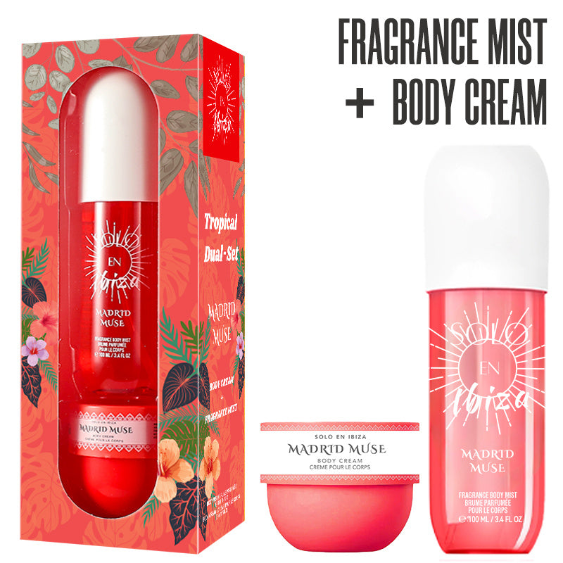 Solo En Ibiza 2-Piece Fragrance Mist & Body Cream Gift Set - product view 11