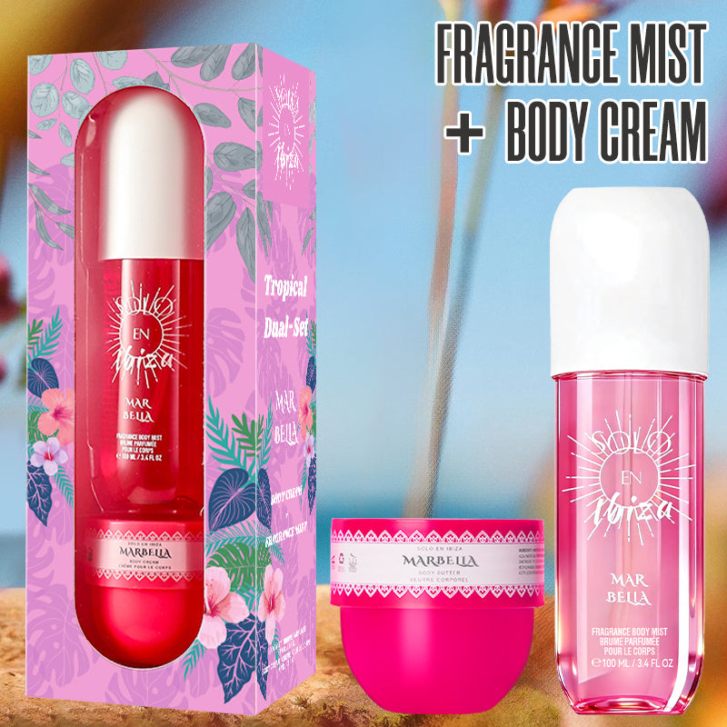 Solo En Ibiza 2-Piece Fragrance Mist & Body Cream Gift Set