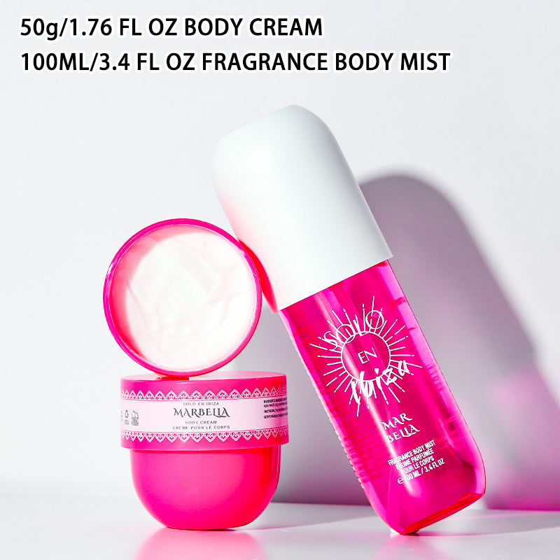 Solo En Ibiza 2-Piece Fragrance Mist & Body Cream Gift Set - product view 7