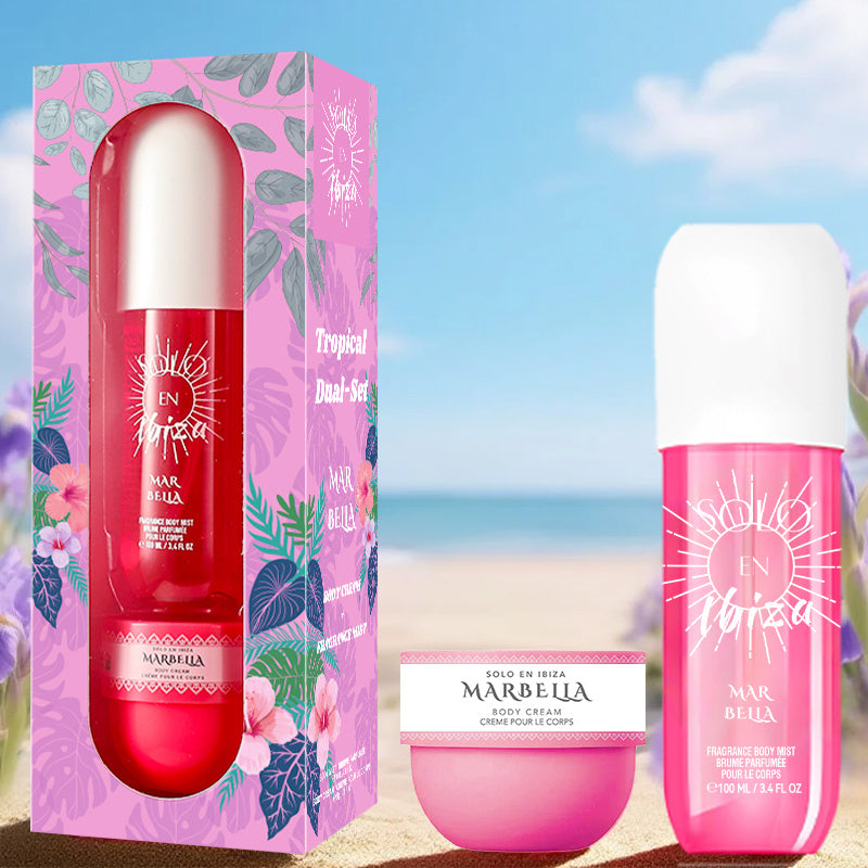 Solo En Ibiza 2-Piece Fragrance Mist & Body Cream Gift Set - product view 3