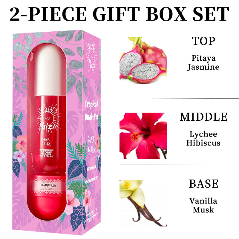 Solo En Ibiza 2-Piece Fragrance Mist & Body Cream Gift Set - product view 2