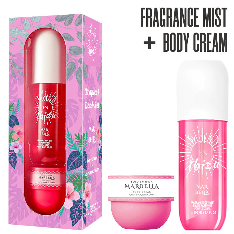 Solo En Ibiza 2-Piece Fragrance Mist & Body Cream Gift Set - product view 4