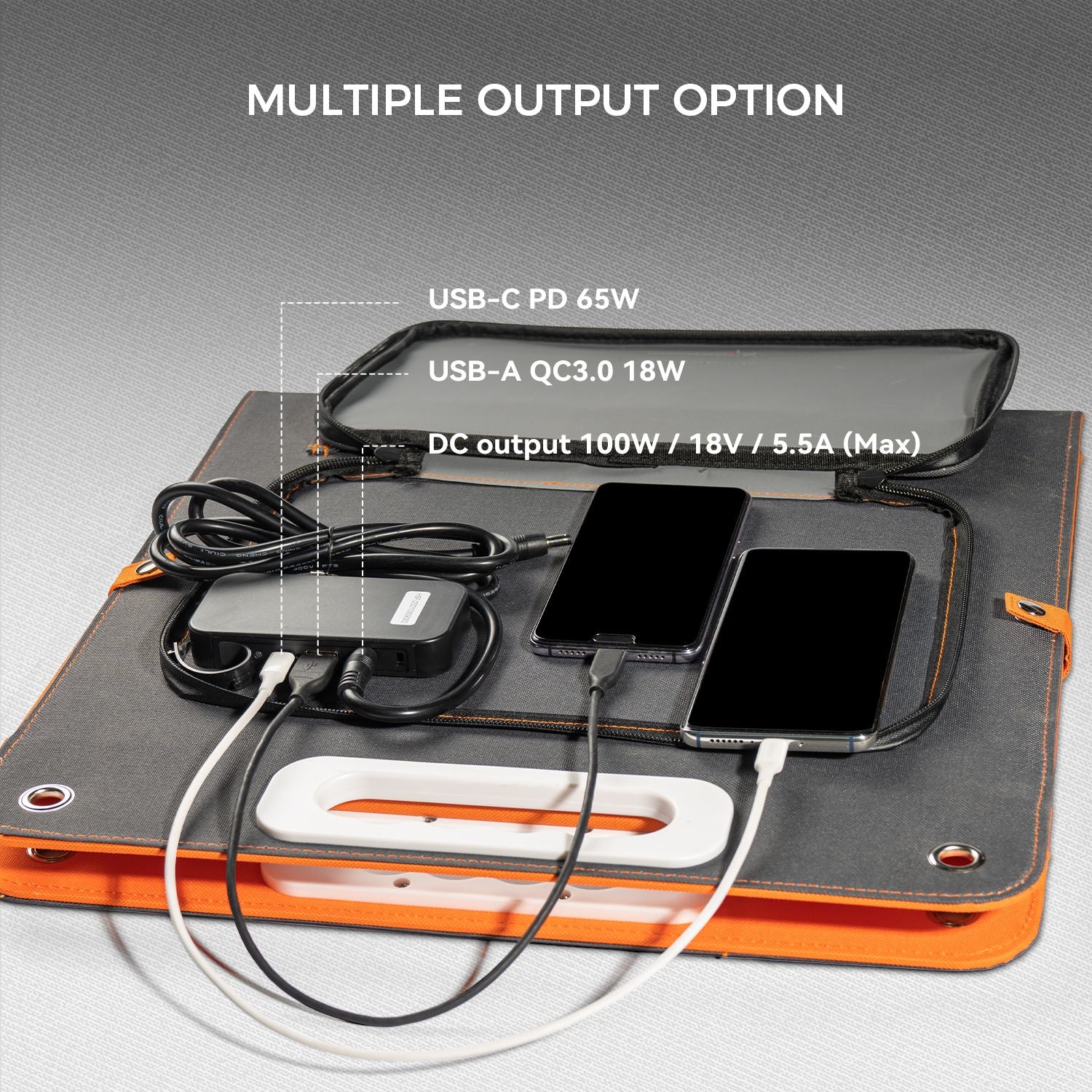 FF Flashfish 1200W Portable Power Station, 768Wh LiFePO4 High-capacity Solar Generator, Power Battery Backup with 4*AC Outputs And 6*USB Outputs - product view 12