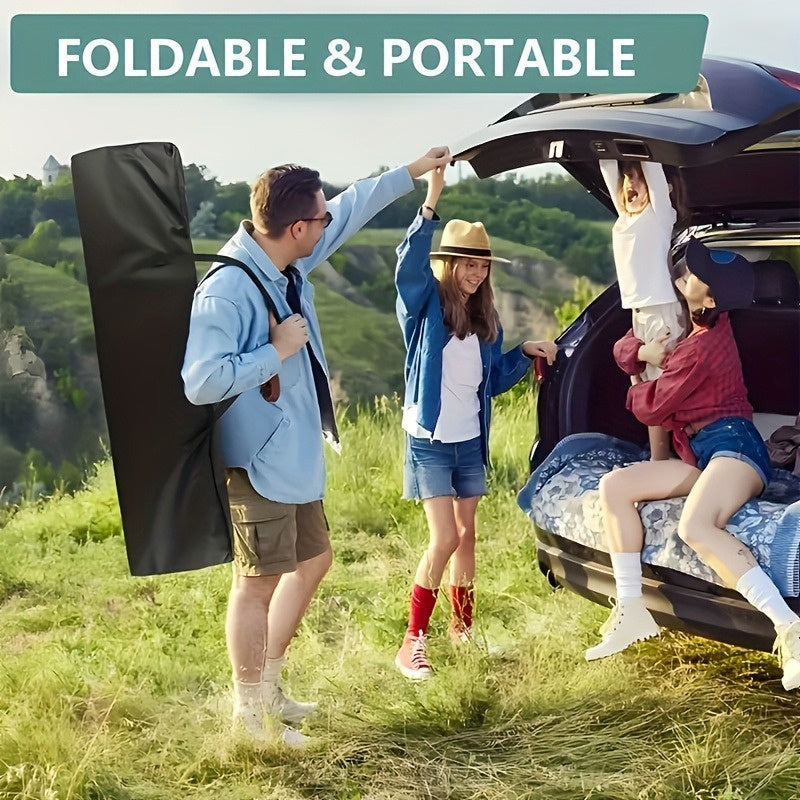 75-Inch Heavy-Duty Folding Camping Cot with Mattress - product view 6
