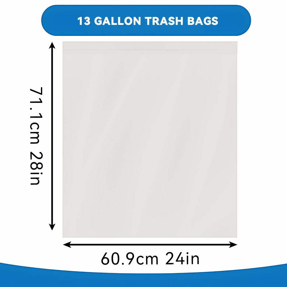 85-Count 13-Gallon Drawstring Garbage Bags, Lemon Mint Scent - product view 2
