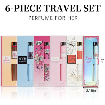 Women's 6-Piece Eau de Parfum Travel Set