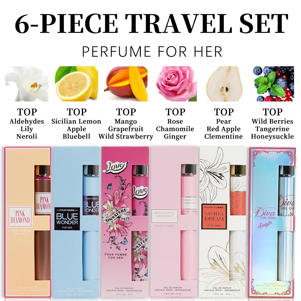 Women's 6-Piece Eau de Parfum Travel Set - product view 2