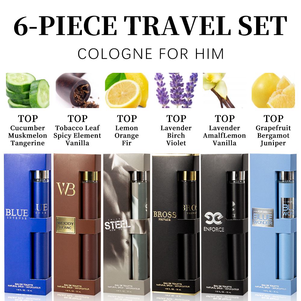 Men's 6-Piece Eau de Toilette Gift Set - product view 4