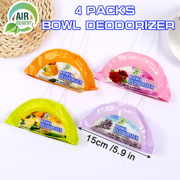 4-Piece Hanging Home & Wardrobe Deodorizer Set, 2.5 oz