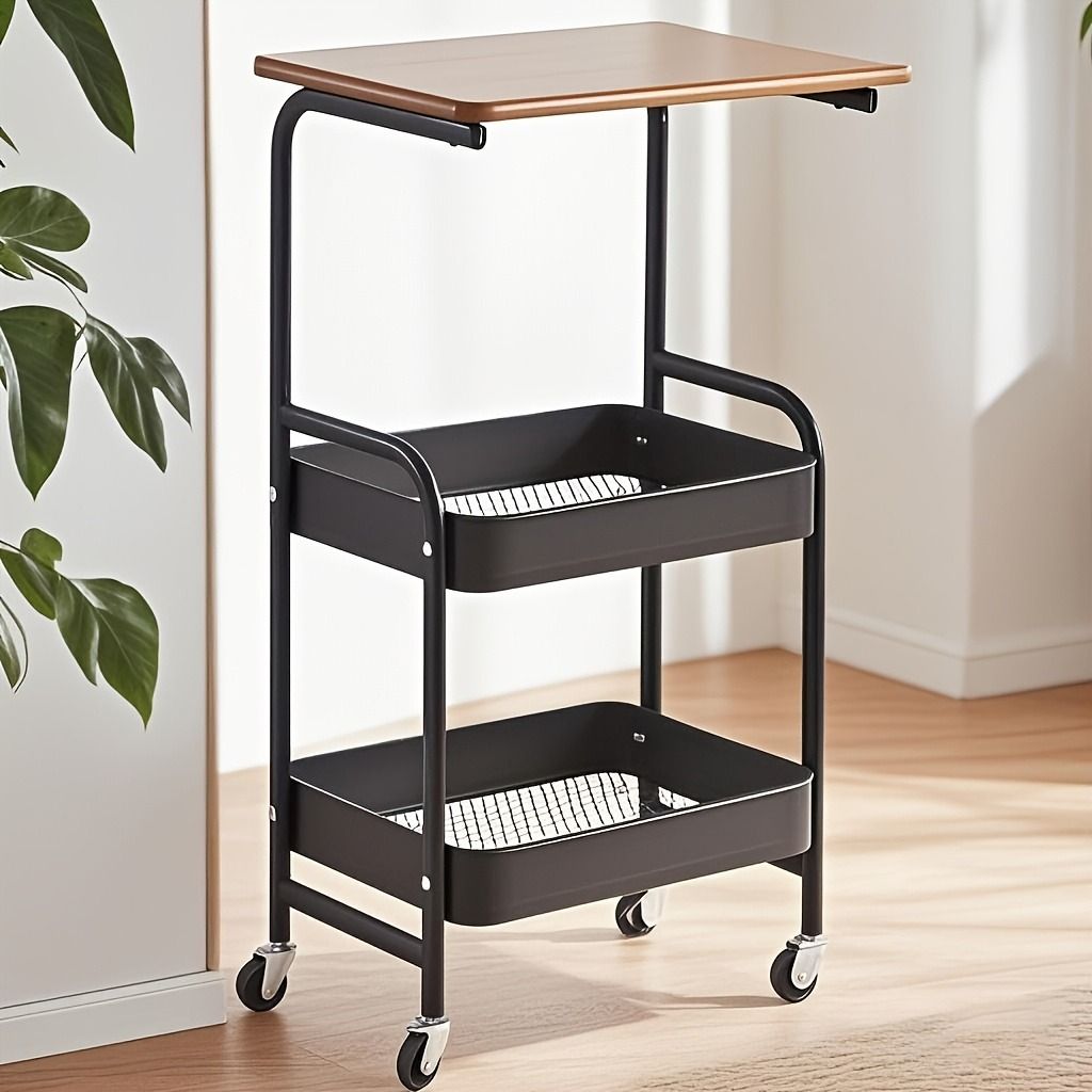 3-Tier Rolling Printer Stand and Storage Cart