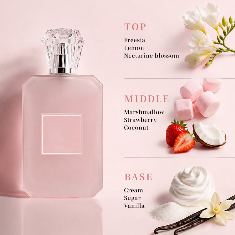 Women's Marshmallow, Strawberry & Vanilla Eau de Parfum, 3.4 fl oz - product view 4