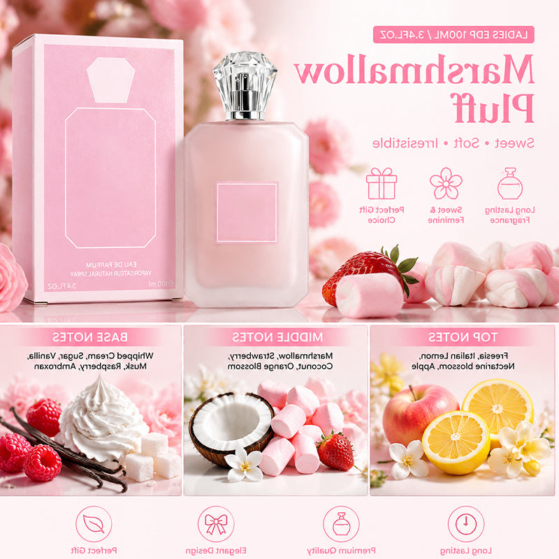 Women's Marshmallow, Strawberry & Vanilla Eau de Parfum, 3.4 fl oz - product view 5