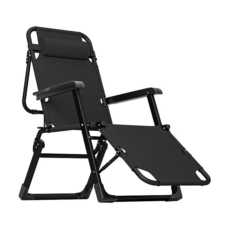 Adjustable Outdoor Folding Lounge Chair with Cup Holder - product view 7
