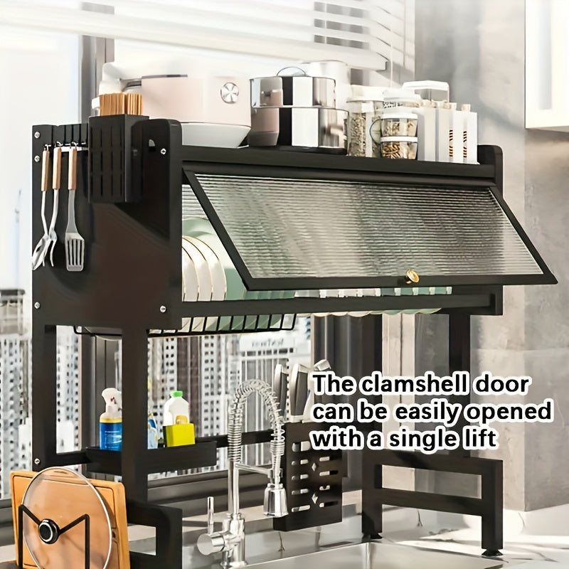 Adjustable Over-the-Sink Dish Drying Rack - product view 2