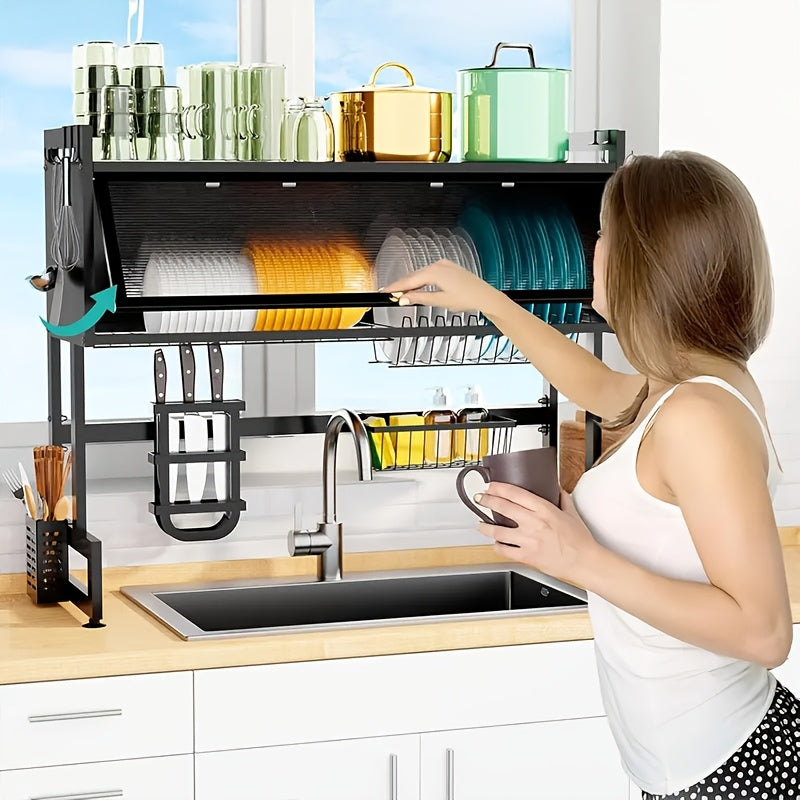 Adjustable Over-the-Sink Dish Drying Rack - product view 5