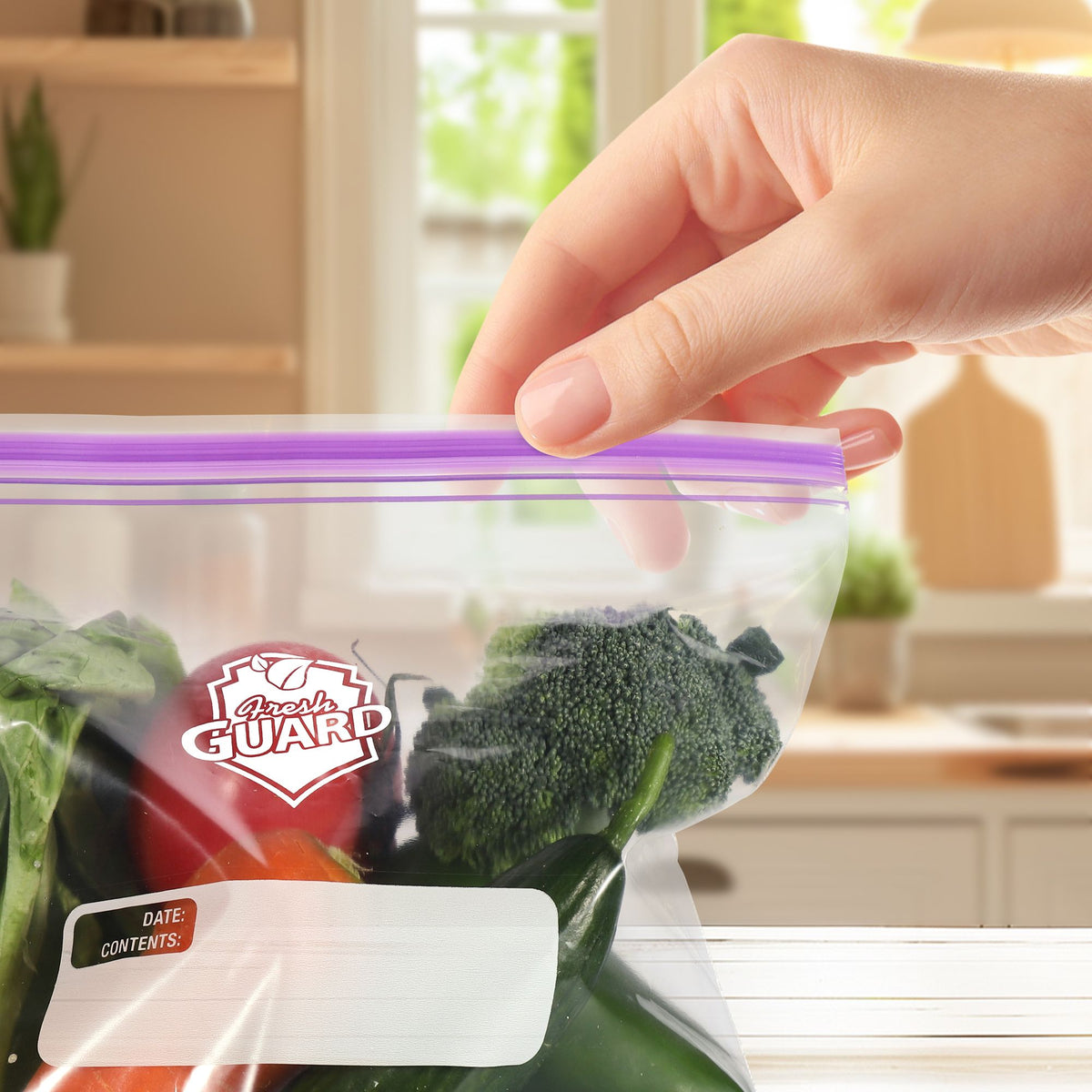 45-Count Heavy-Duty Reclosable Food Storage Bags - product view 12