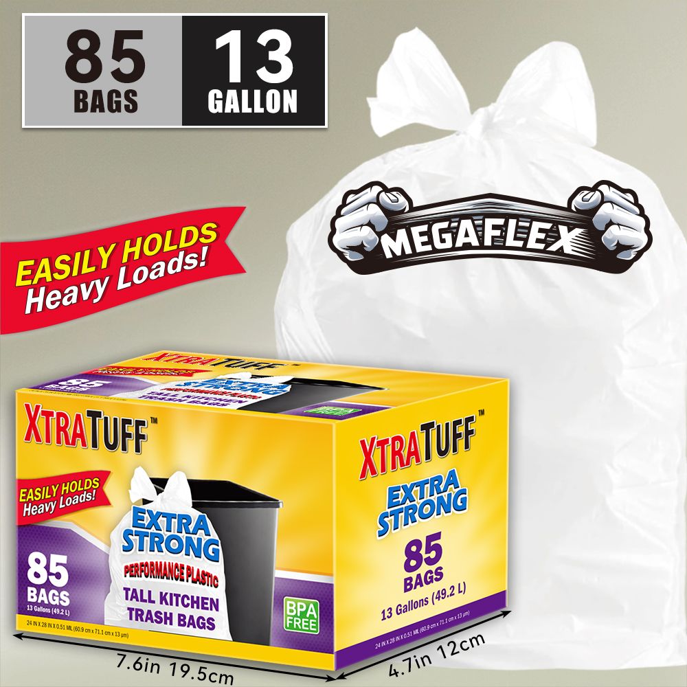85-Count Heavy-Duty Multipurpose Garbage Bags - product view 10