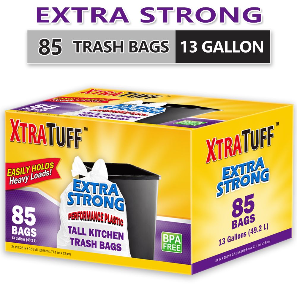 85-Count Heavy-Duty Multipurpose Garbage Bags - product view 2